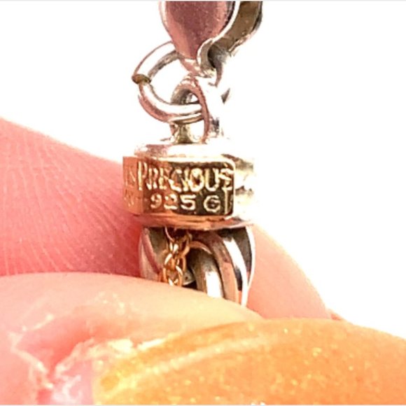 20" Precious Precious Brand Sterling Silver and 14K Gold Rope Chain - Picture 5 of 6